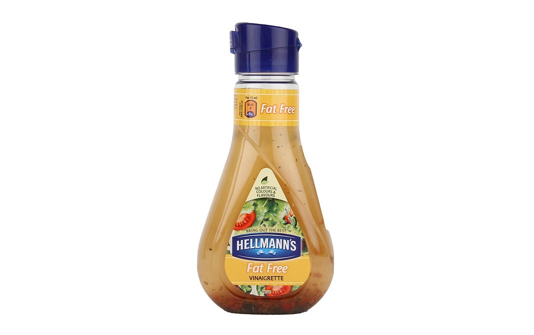 Hellmann's Fat Free Vinaigrette    Plastic Bottle  235 millilitre
